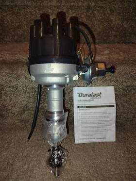 Bdlg-fd06 Duralast 1962-74 Small Block Ford Stock Style Points Distributor 221 260 289 302 347 5.0