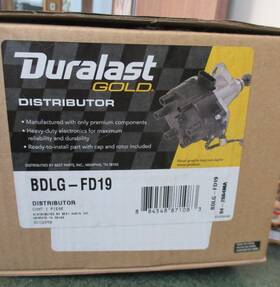 Bdlg-fd19 Duralast Bldg-fd19 Gold Distributor 1988-1991 Ford Bronco E150 F150 F250 F350