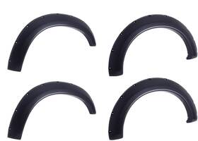 795084 Egr Black Pocket Style Fender Flares Bolt On Fits 2016-2019 Tacoma
