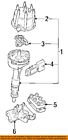 F2dz12127b Ford Oem-distributor