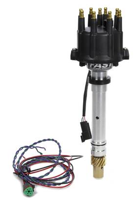 Fst1000-1511efi Fast 1000-11511efi Electronics Black Hei Style Distributor Fits Chevy V8