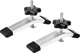 Focandpro 791334274761 T-track Hold Down Clamps 6-3/8 Inch L X 1-1/4 W - X1-1/4 Silver