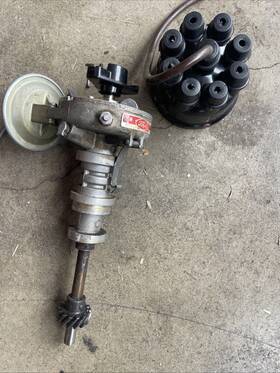 12127a1 Fomoco Vintage Distributor 12127 A1 Fds H 673 Ford Truck