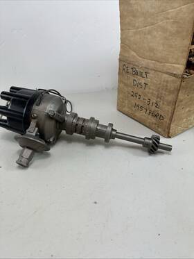 Fek-12131-b4 Fomoco-ford 1954-57 V-8 Y-block Distributor. Rebuilt 1975 Tested But Not Used