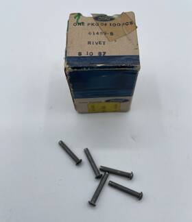 61459-s Ford 61489-s Nos Rivet Distributor Gear To Shaft Mounting - Lot Of 100