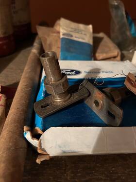 B8qh-12210-a Ford Points V-8 Distributor Cam Plate Nos New Usa