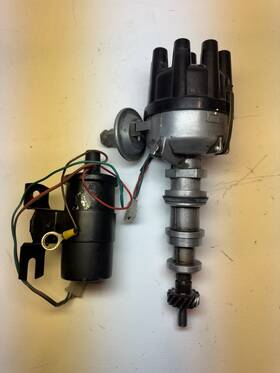 C3sf-12127-d Ford C0af-12127-d Fe 390 Distributor With Coil Oem Dual Point Repair