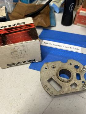 C1df12151a2 Ford Nos Distributor Points Breaker Plate 1960-72 144ci 170ci L6 C1df