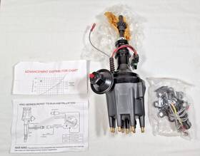 Jm7709 Ford Small Block Sbf 289 302 Pro Series Ready To Run R2r Distributor All Black