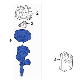 E5tz12127r Ford Oe For Econoline Super Duty 1996 Distributor