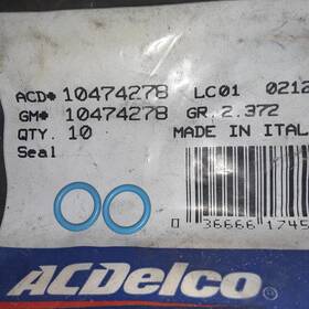 10474278 Genuine Gm / Factory Oem 2 Impala Ss Ac Delco Optispark Distributor Orings 2pcs Caprice Nos D2
