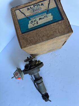 1110309 Gm Distributor V8 With Points Nos - Rebuilt Original Part