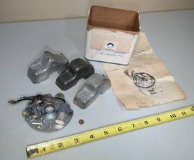 1876065 Gm Nos 72 73 74 Chevy Olds Pontiac Buick Distributor Plate And Shield Kit 454 455 Ss
