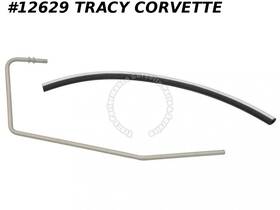 353261 Gm Restoration Parts 1968-1969 Corvette Vacuum Advance Line All Small Block