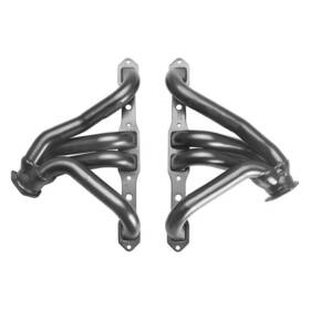 78076 Hedman Hedders - Block Hugger Mild Steel Htc Polished Silver