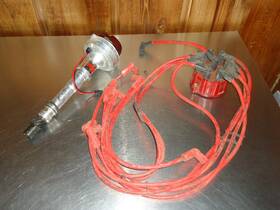 Hly42925 Holley Billet Distributor With Accel Super Stock Wires Chevrolet Small Block Chevy