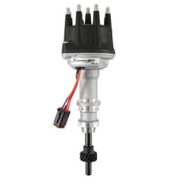 565-341 Holley Sniper Hyperspark Distributor Small Cap Cast Gear Sbf