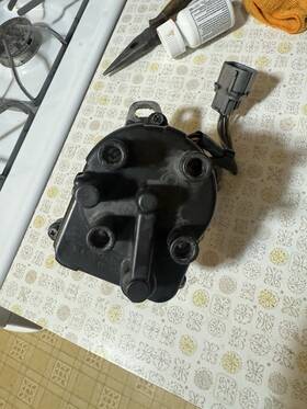 Td44utd68utd44utd68u Honda Oemhonda Distributor Td84utd86ub16a2obd2 1999-2000 Civic Si For Parts / Rebuild
