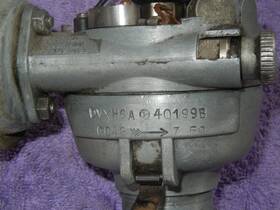 Dvxh6a Jaguar 40199b Xk 120 Distributor Lucas 7/50
