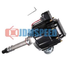 Hei015bk Jdmspeed Coil Hei Distributor 6515 65k For Chevy Corvette Tach Drive 327 350 Sbc 62-74