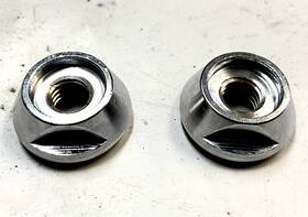 18607.05 Jeep Shift Knob Lock Nut Fits 76-95 Cj5 Cj7 Cj8 Yj Wrangler Pair