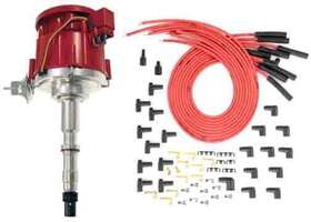 40020k1 Jegs Hei Distributor With Spark Plug Wires For 1968-1991 Amc Jeep 290