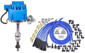 40029k Jegs Hei Distributor And Spark Plug Wire Kit 1970-1974 351c 1971-1982 351m