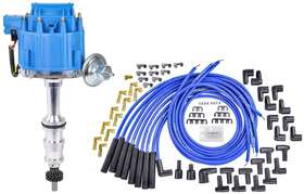 40039k Jegs Hei Distributor And Spark Plug Wire Kit 1958-1959 332 1958-1966 352 19