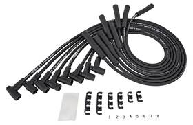 290-401 Jegs 40385 8.0mm Black Pow R Wires Fits Amc/jeep V8 With Hei Distributor 90