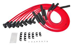 290-401 Jegs 40386 8.0mm Red Pow R Wires Fits Amc/jeep V8 With Hei Distributor 90-d