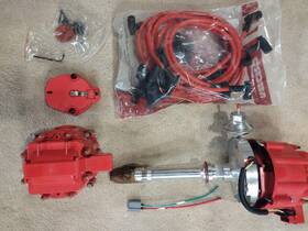9100197 Jegs Hei Distributor And 8.5 Wire Kit Red Small Block/big Block Chevy Xtra Cap