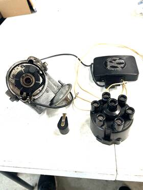 41617b Lucas Jaguar Xj6 Distributor 45de6 And Igniter