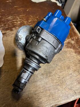 41886a Lucas Original Distributor For Jaguar Xj6 Parts Or Rebuild 45dm6