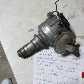 41427 Lucas M45d4 4 Cylinder Points Type Distributor M45 D6 Made 9/82