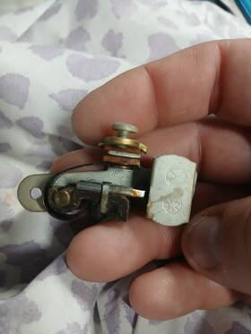 24831 Mallory Nos Circuit Breaker Points Ford