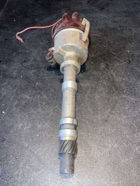 2548201d Mallory Vintage Distributor Dual Point Chevrolet Sbc V8