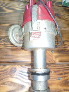 2755301 Mallory Dual Point Distributor Ford Fe Engine