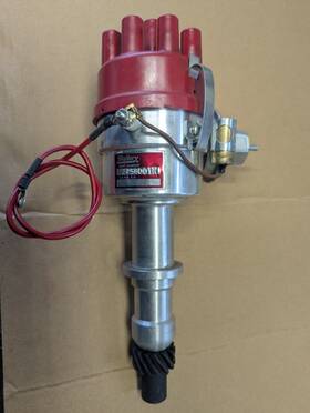 2758001h Mallory Distributor Dual Point Vacuum Advance Pontiac 326 455 Firebird