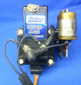 28900 Mallory Vintage Super-mag Magneto Distributor Transformer Coil