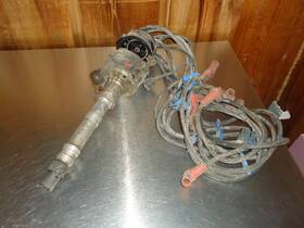 2b-yc465hp Mallory Dual Point Distributor Yc-465hp Tach Drive Small Big Block Chevy Sbc