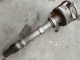 3148201 Mallory Vintage Dual Point Distributor Rare #3148201 Tach Drive Chevy