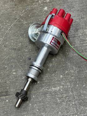 4758601a Mallory Distributor Unilite Vacuum Advance Ford 351c 351m 400 429 460
