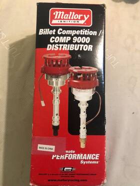 8369m Mallory 8360m Distributor 3-wire Ready To Run For Chevy V8