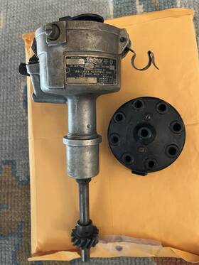 336e Mallory Electric Corp Type Distributor For Y Block Ford V8