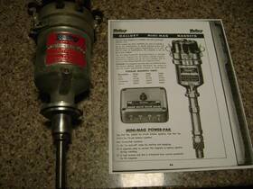 Mag270sp Mallory Mopar 392 354 Chrysler Hemi Mini-mag 270 Sp Magneto Gasser Cap And Rotor