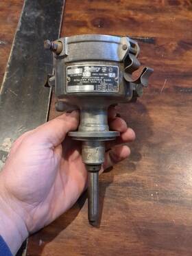 Yc-288-h Mallory Yc 288 H Dual Point Distributor Desoto Dodge Plymouth Hemi 241 259 270