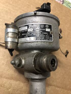 Yd-356-a Mallory Yd356a2 Dual Point Distributor Tach Drive 327 350 396 427 454 Chevrolet