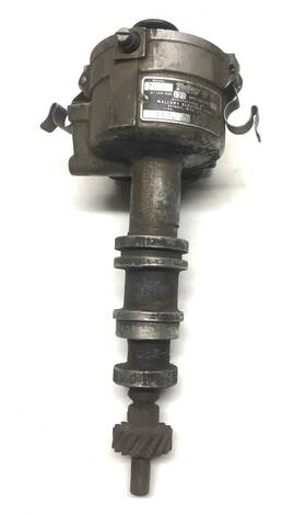 Zc-343d Mallory Dual Point Distributor For Parts Only Or Rebuilding Ford Fe V8