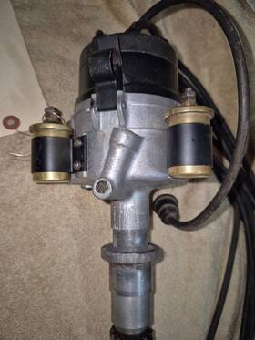 Zc312e Mallory Pontiac V8 Dual Point Distributor Cool Vintage Part