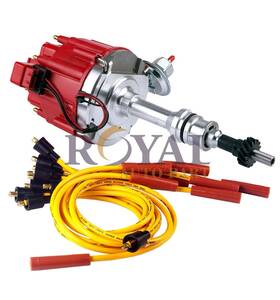 Ka1046013 Mas Hei Performance Distributor With Red Cap And Wiring Kit 65k Miles